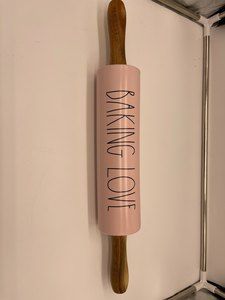 Rae Dunn Collection Baking Love Rolling Pin